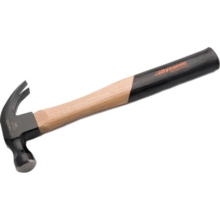 DYNAMIC Tools 16oz Claw Hammer, Hickory Handle D041010